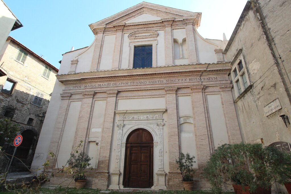 The church of Santa Maria Maggiore at Collescipoli