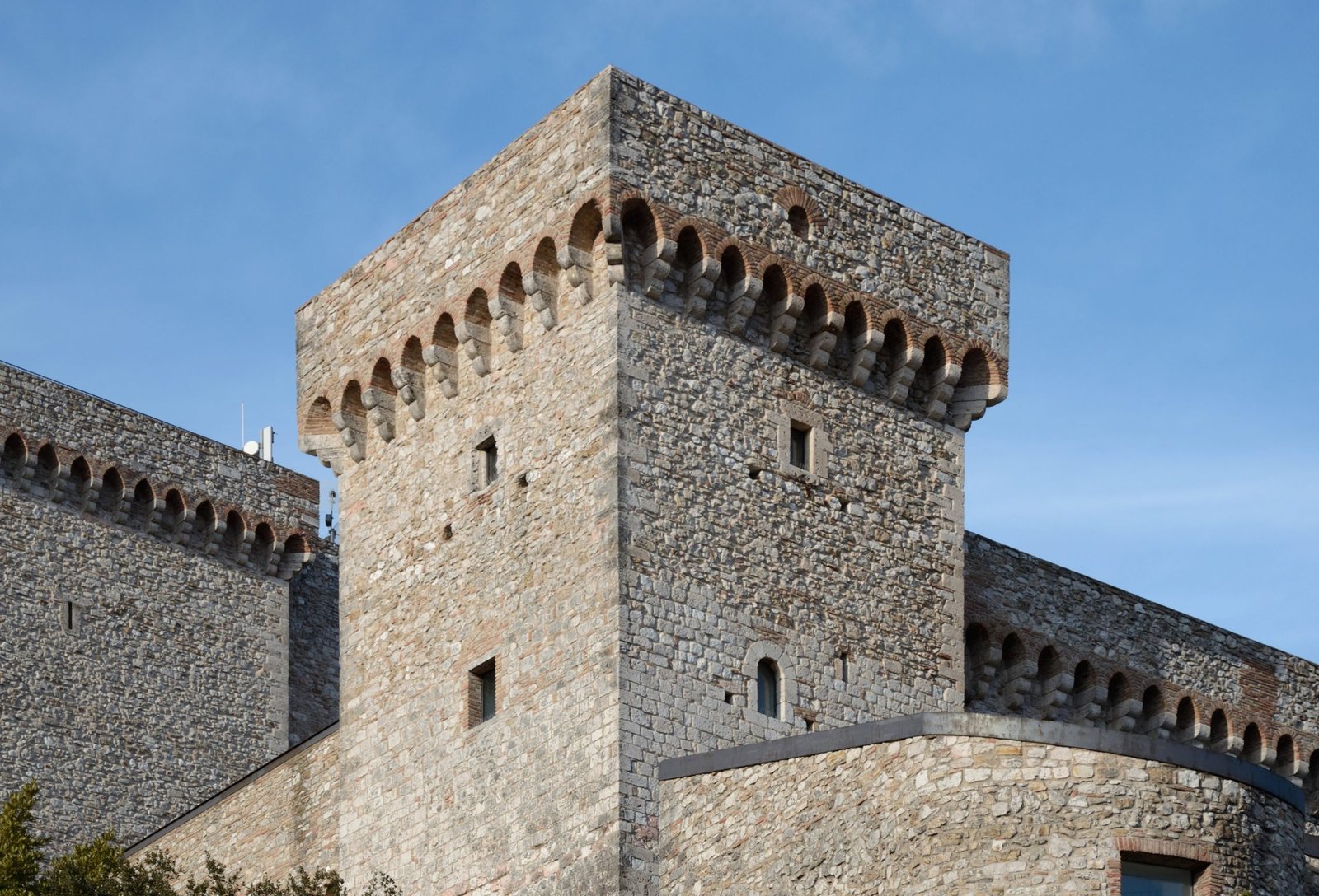 Narni hill town with the Rocca Albornoziana above it