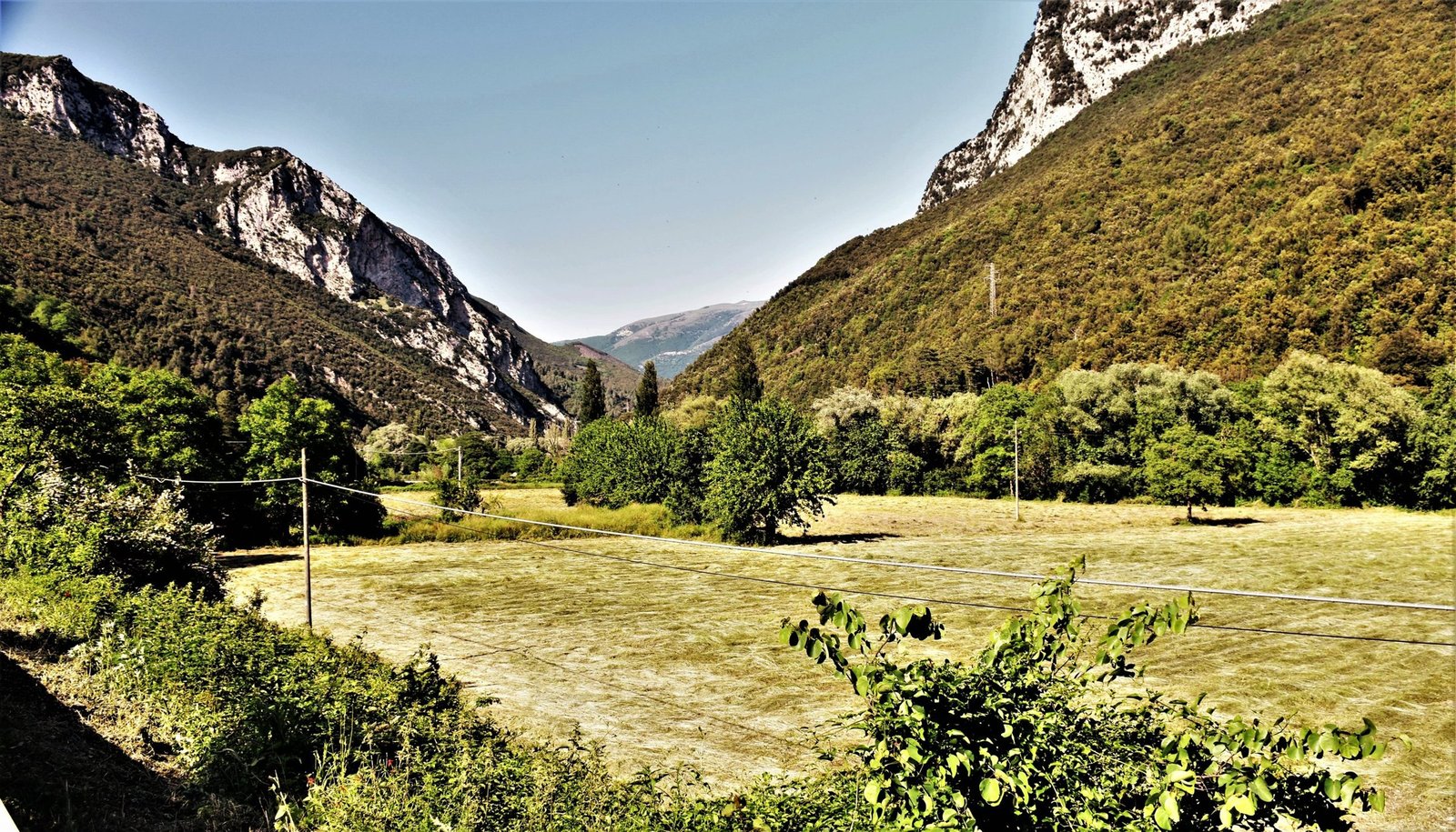 The green hills of southern Umbria